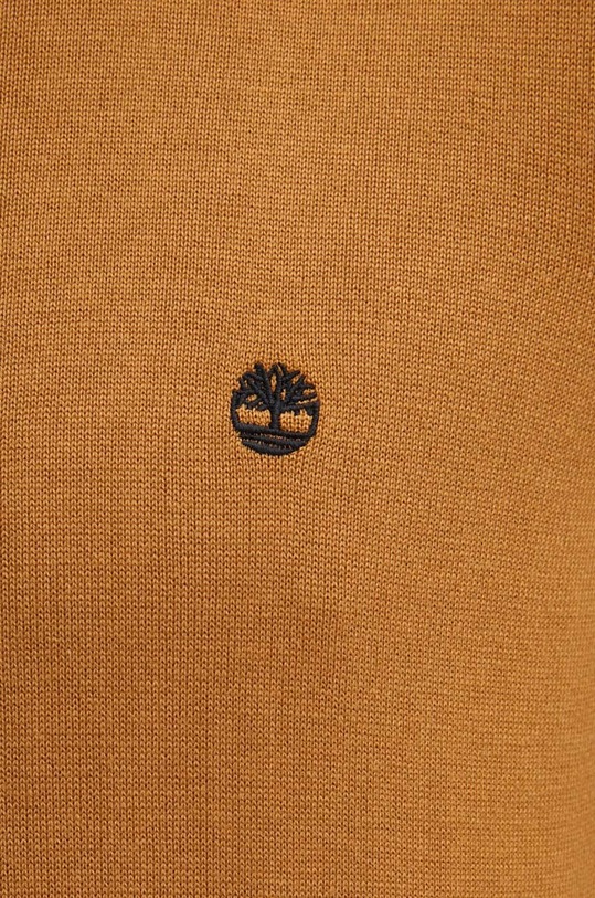 Βαμβακερό πουλόβερ Timberland TB0A2BMMP471 πορτοκαλί