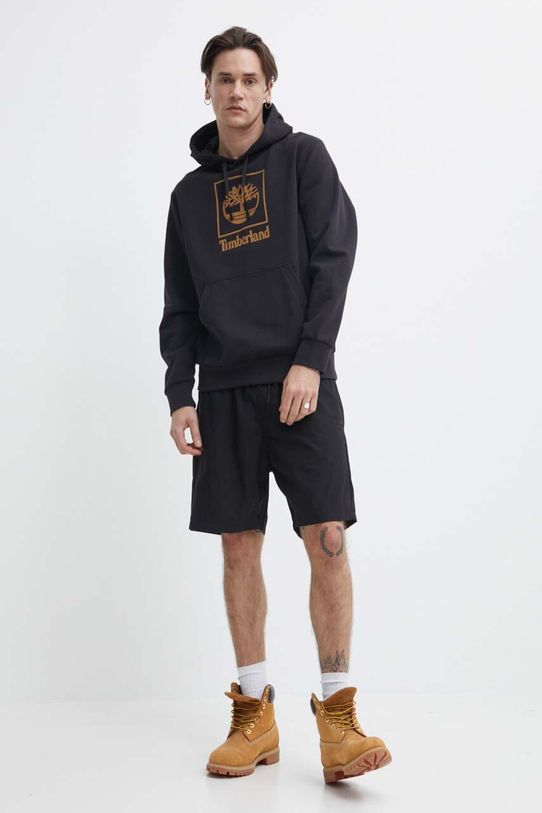 Timberland bluza TB0A5QV60011 negru SS24