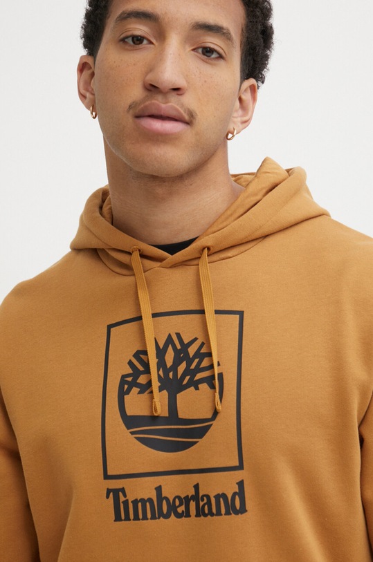 Mikina Timberland hnedá TB0A5QV6P471