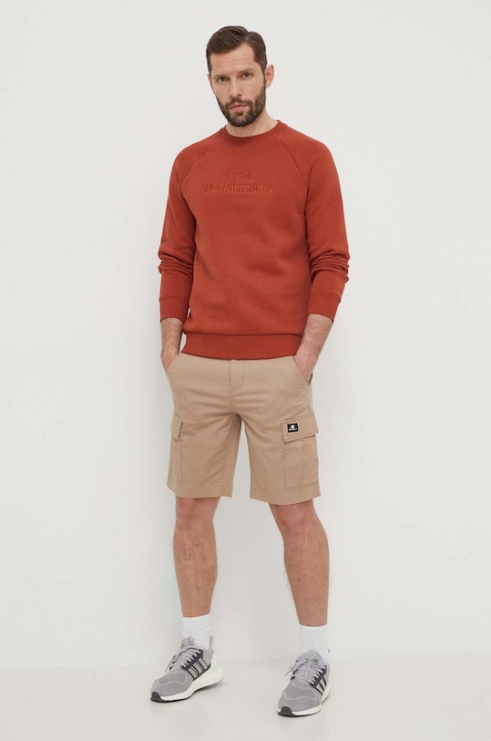 Кофта Peak Performance G79593 коричневый SS24