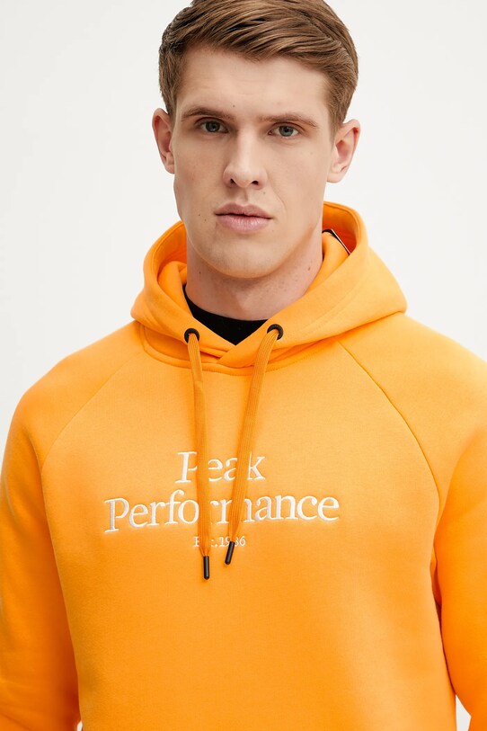 Peak Performance bluza portocaliu G79592