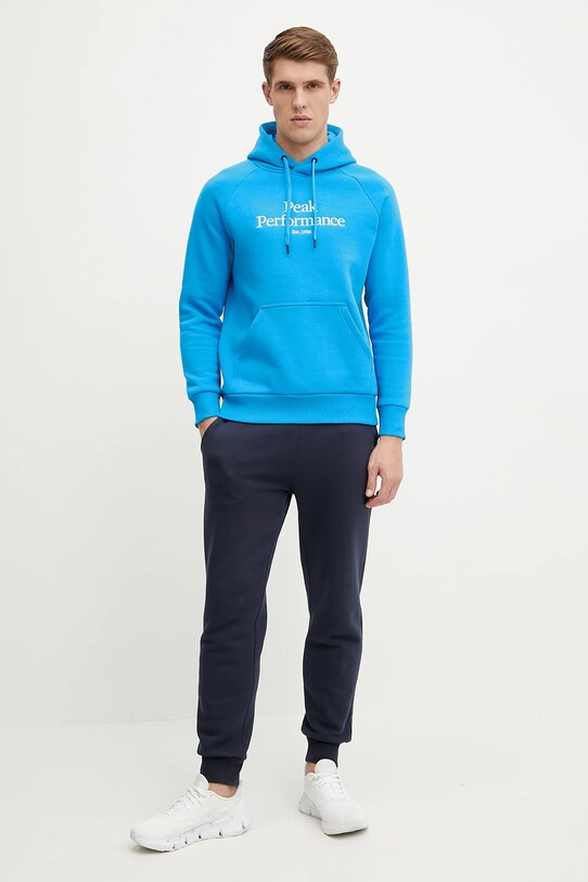 Peak Performance bluza G79592 albastru SS25
