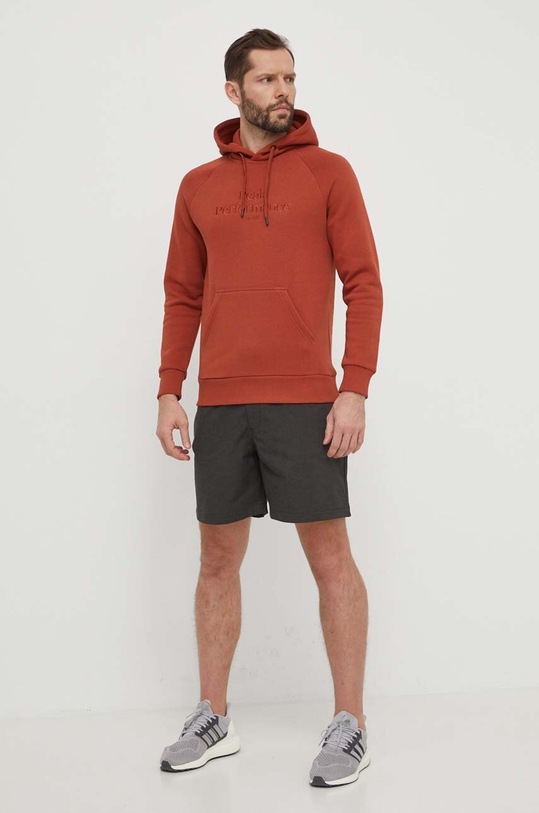 Peak Performance bluza G79592 maro SS25