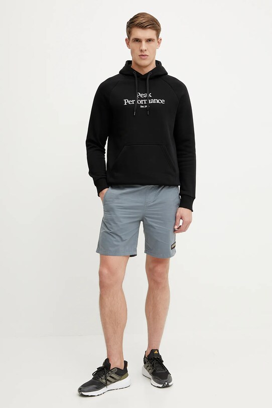 Μπλούζα Peak Performance G79592 μαύρο SS25