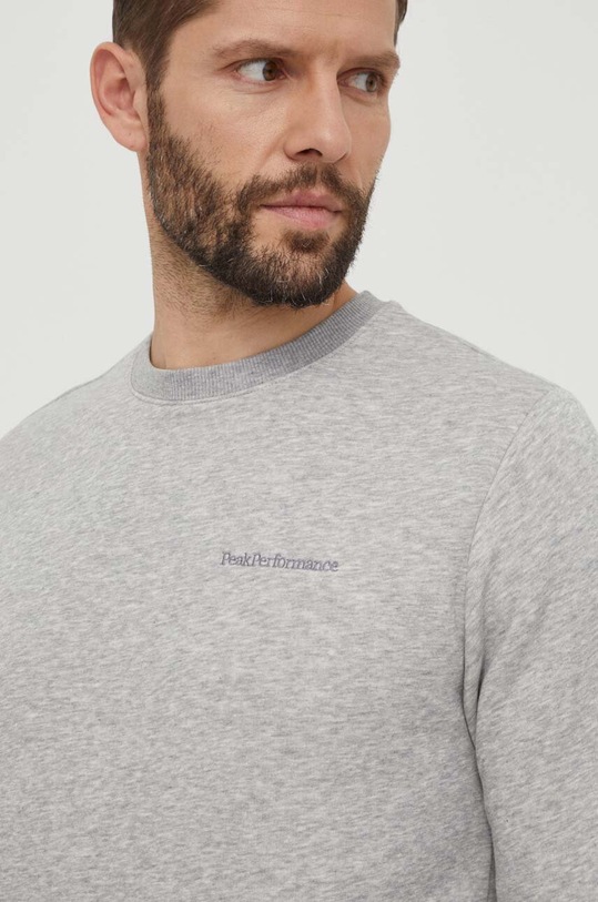 Mikina Peak Performance sivá G79590