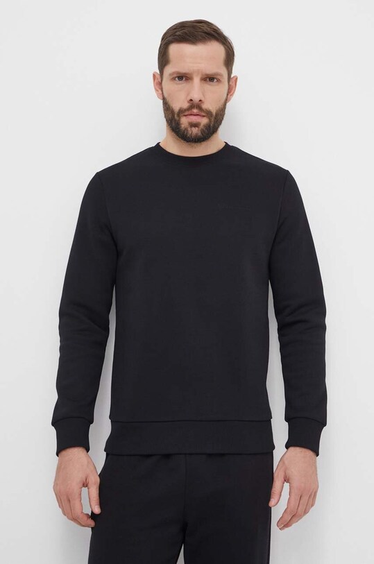 Mikina Peak Performance bez kapucne čierna G79590