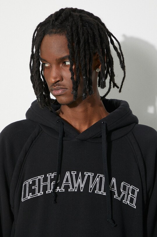 Μπλούζα Undercover Hoodie UC1D4810 μαύρο
