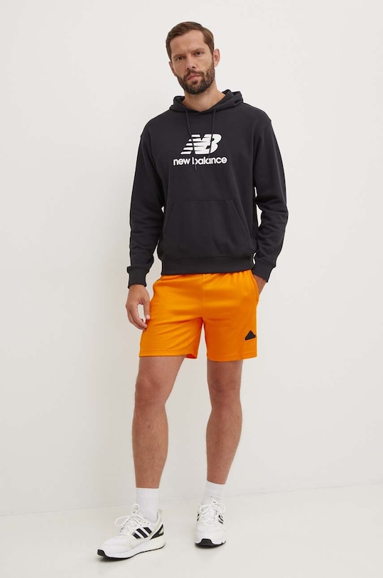 New Balance bluza Sport Essentials MT41501BK negru AW24