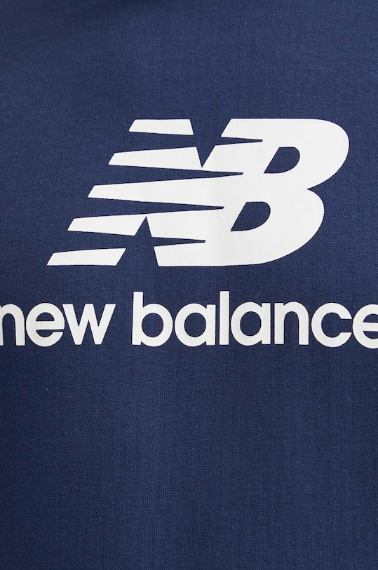 New Balance bluza Sport Essentials MT41501NNY bleumarin