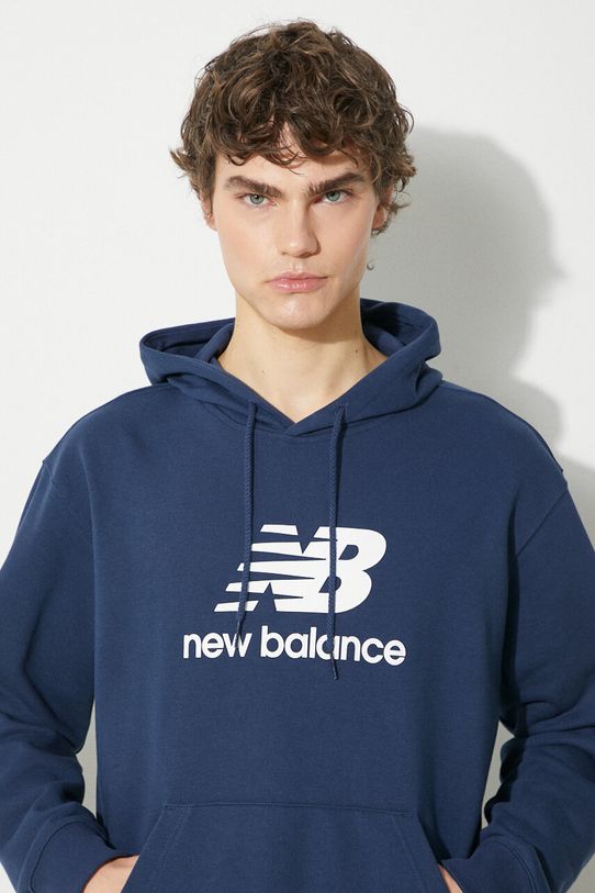 Μπλούζα New Balance Sport Essentials MT41501NNY σκούρο μπλε