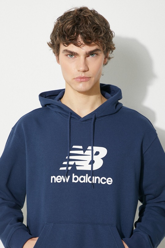 New Balance sweatshirt Sport Essentials MT41501NNY navy