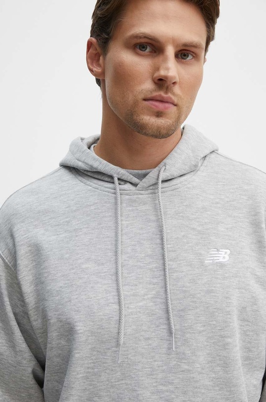 Суичър New Balance Sport Essentials сив MT41508AG