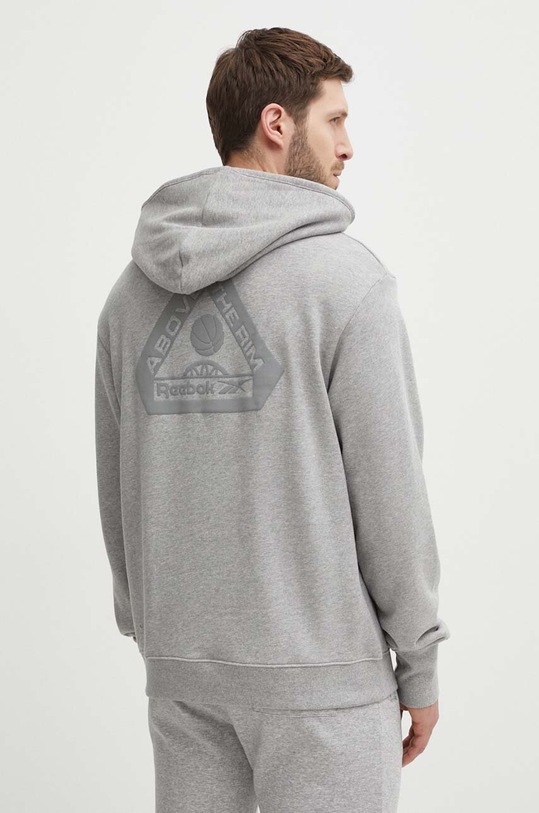 Odzież Reebok Classic bluza bawełniana Basketball 100075499 szary