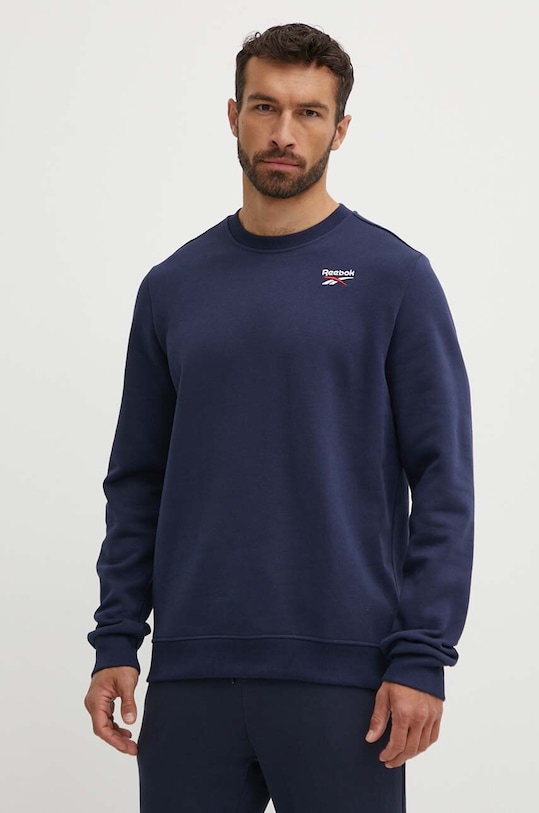 Reebok bluza Identity aplikacja granatowy 100202867