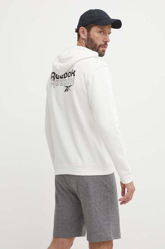 Reebok bluza Brand Proud z kapturem beżowy 100075311
