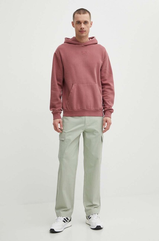 Кофта Reebok 100076362 бордо SS24
