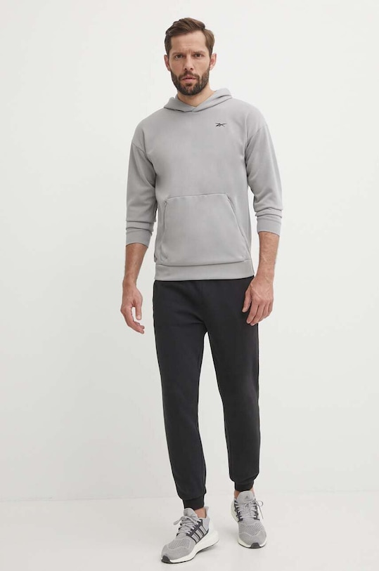 Кофта Reebok Strength 100075762 сірий SS24