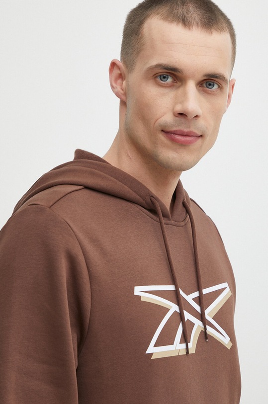 Reebok bluza brązowy 100202413