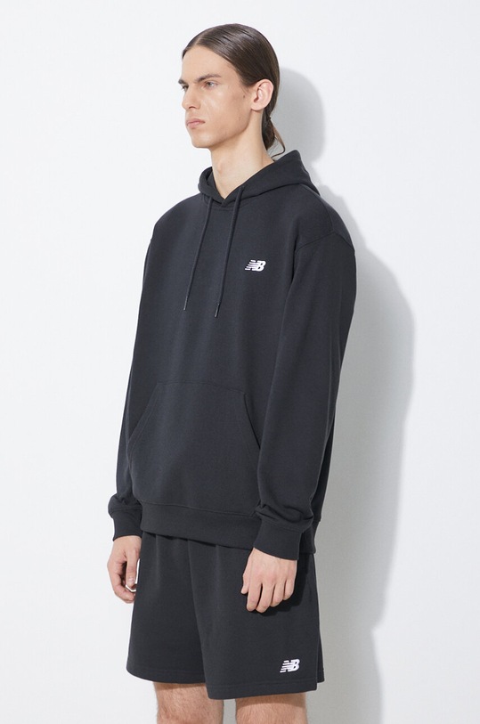 New Balance sweatshirt Small Logo French black MT41508BK
