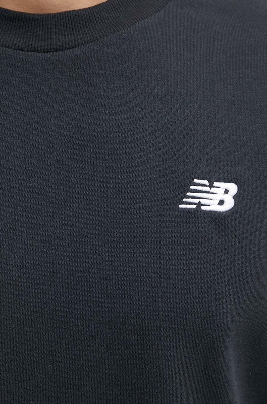 New Balance bluza Small Logo French MT41507BK negru