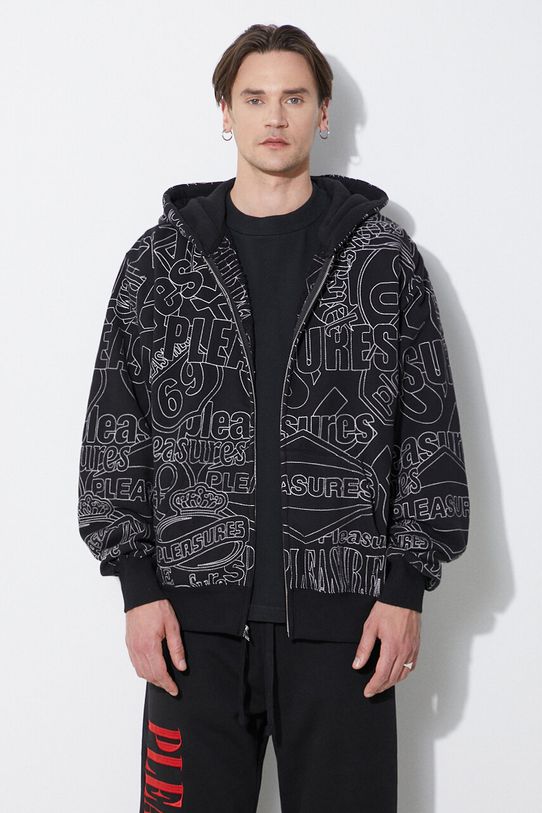 Μπλούζα PLEASURES Signal Zip Up Hoodie