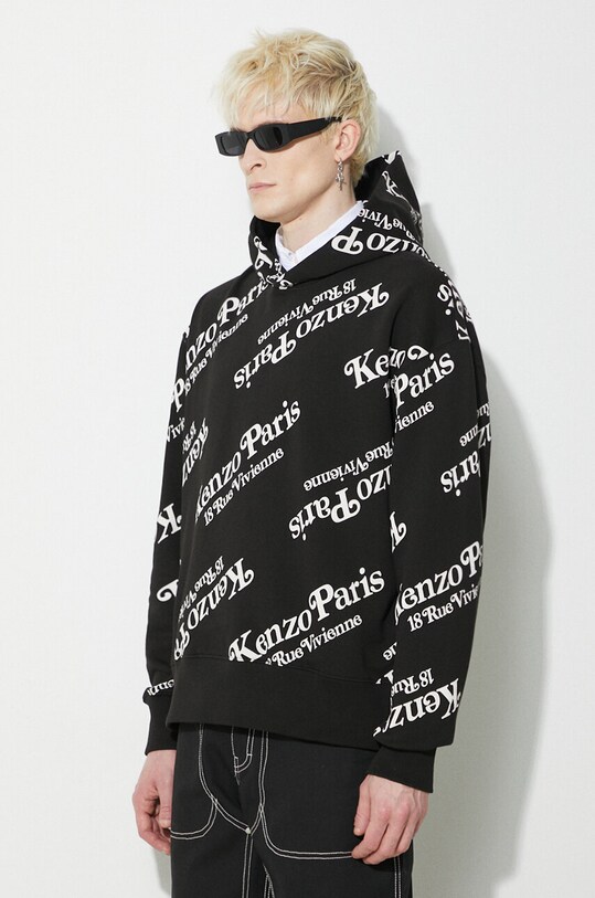 Βαμβακερή μπλούζα Kenzo by Verdy μαύρο FE58SW0074MG.99J