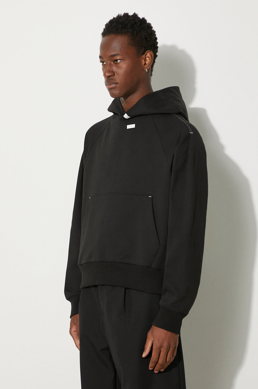 Ader Error bluza Hoodie negru BN01SSHD0101
