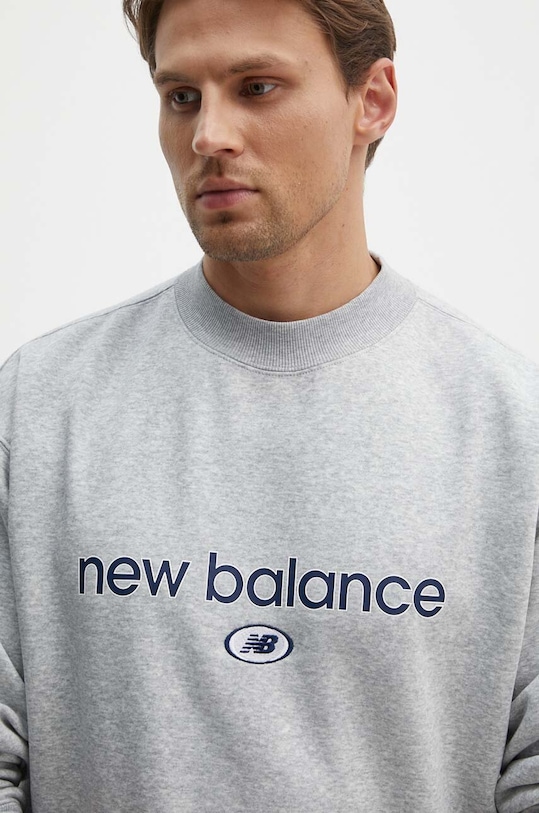 Суичър New Balance Hoops сив MT41597AGT