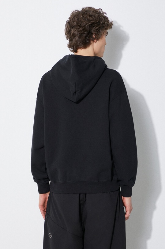 Clothing NEIGHBORHOOD cotton sweatshirt Plain Sweat Parka 241FPNH.CSM02 black