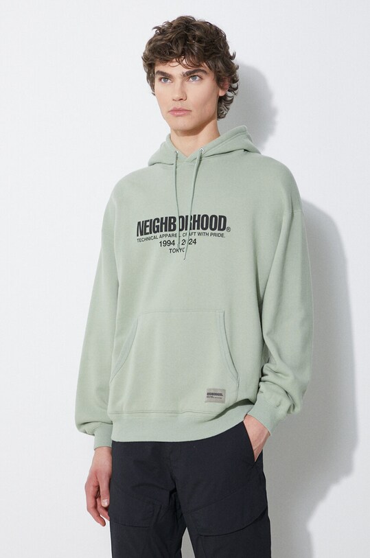 NEIGHBORHOOD cotton sweatshirt Classic green 241FPNH.CSM04