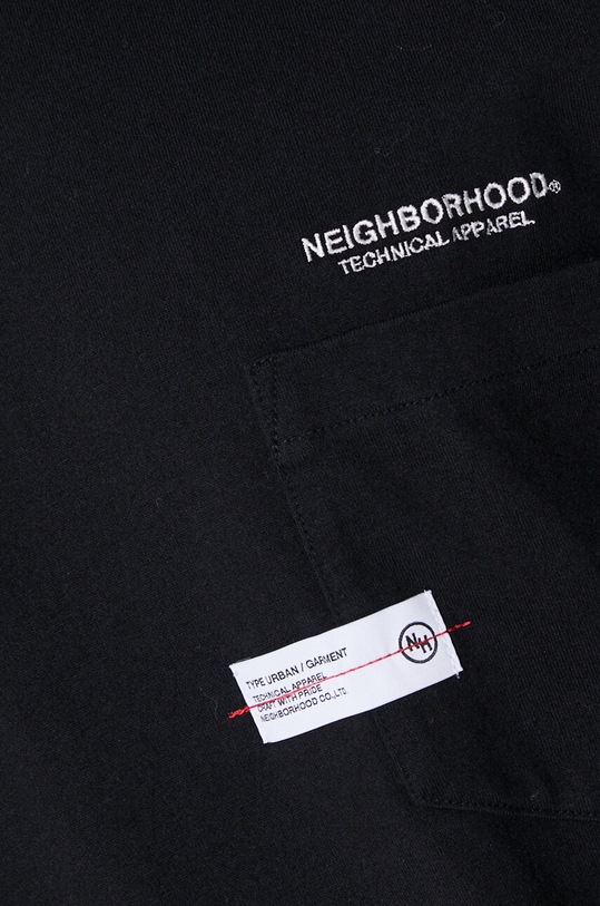 Бавовняний лонгслів NEIGHBORHOOD Classic-P Crewneck 241FPNH.CSM05