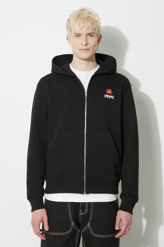 Kenzo cotton sweatshirt Boke Flower cotton black FD55SW4424MF.99J