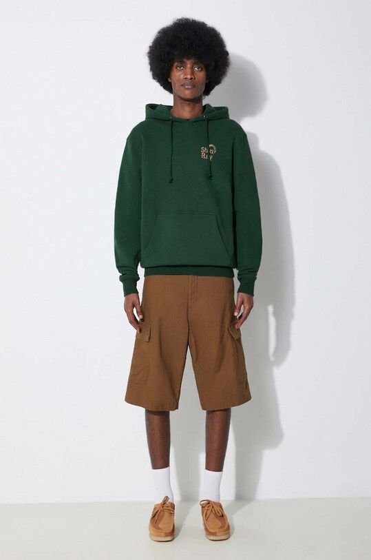 Хлопковая кофта Stan Ray Ray-Bow Hood SS2405213 зелёный SS24