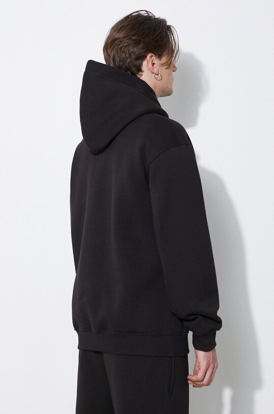 Clothing Neil Barrett sweatshirt Easy Drop Shoulder Double Bolts Hoodie MY72212R.Y514.001N black