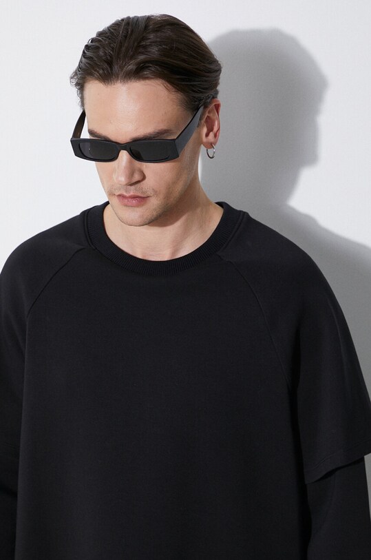 Кофта Neil Barrett Slim Dropped Shoulder Double Layer Sweatshirt MY72251R.Y501.001N