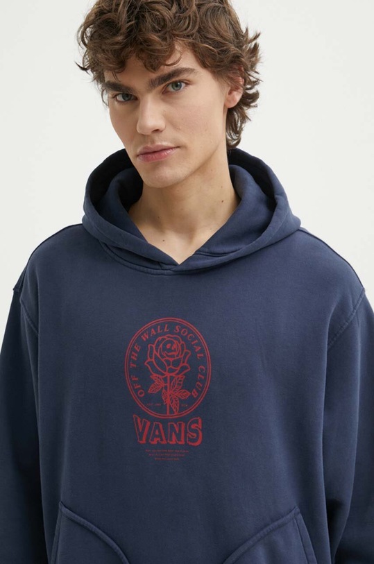 Vans hanorac de bumbac bleumarin VN0008HBLKZ1