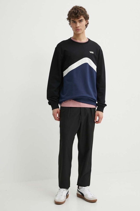 Vans felpa in cotone VN0007FWLKV1 blu SS24