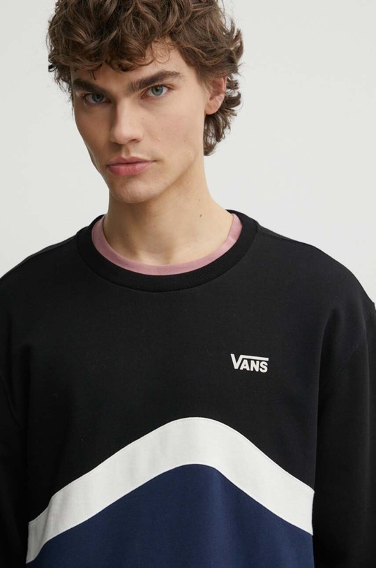 Vans felpa in cotone blu VN0007FWLKV1