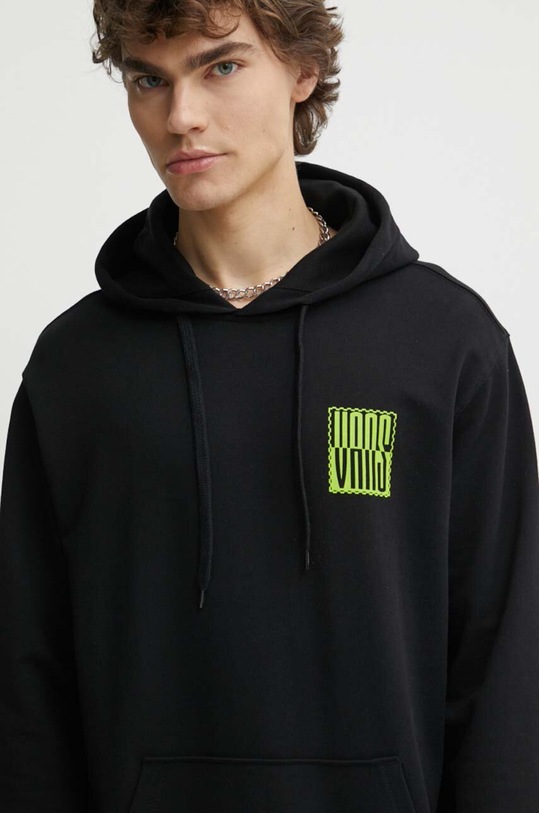 Vans hanorac de bumbac negru VN0008H2BLK1