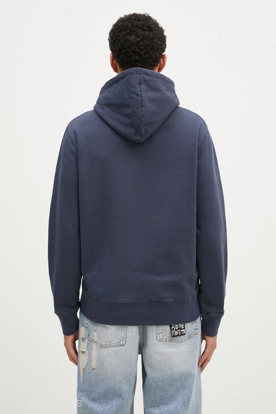 Îmbrăcăminte Maison Kitsuné hanorac de bumbac Chillax Patch Regular Hoodie LM00706KM0001 bleumarin