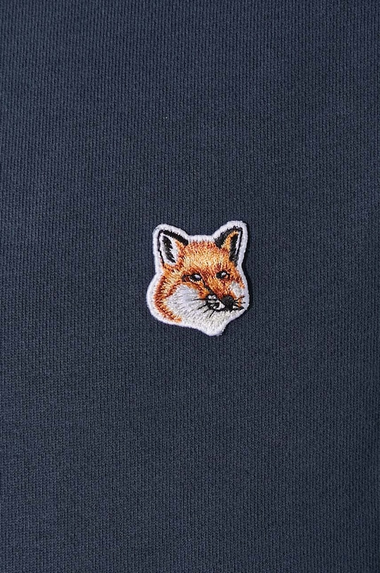 Bavlněná mikina Maison Kitsuné Fox Head Patch Regular Sweatshirt LM00301KM0001