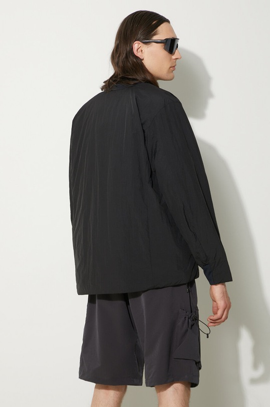 Одежда Пуховая куртка Nanga No Collar Soft Down Cardigan ND2411.1A100.A чёрный