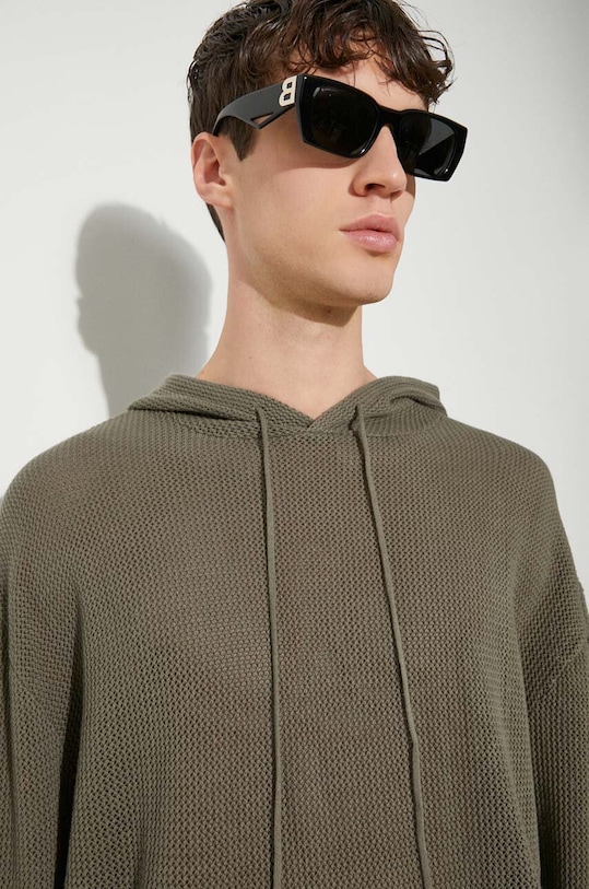 MKI MIYUKI ZOKU felpa in cotone Loose Gauge Hoody LOOSE.GAUGE.HOODY