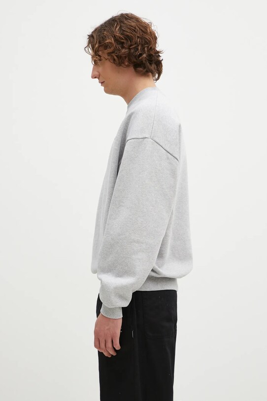 Mikina MKI MIYUKI ZOKU Uniform Crewneck Sweat UNIFORM.CREWNECK.SWEAT šedá SS24