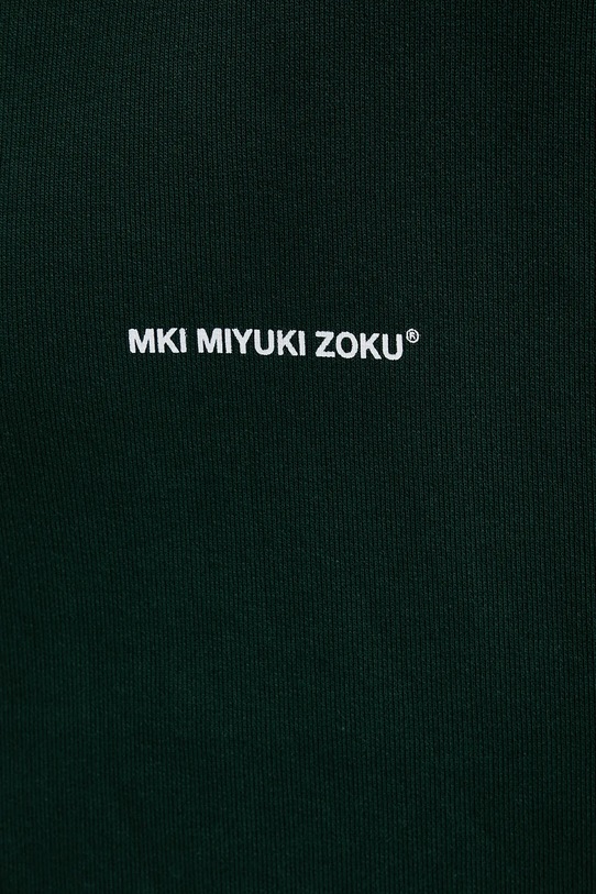 Mikina MKI MIYUKI ZOKU Uniform Crewneck Sweat UNIFORM.CREWNECK.SWEAT zelená