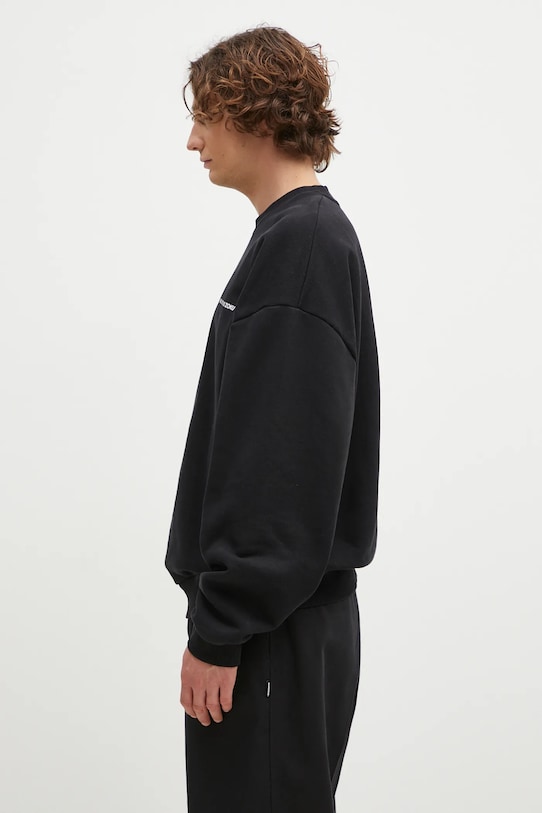 MKI MIYUKI ZOKU sweatshirt Uniform Crewneck Sweat UNIFORM.CREWNECK.SWEAT black SS24