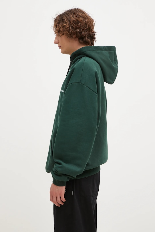 MKI MIYUKI ZOKU sweatshirt Uniform Hoody UNIFORM.HOODY green SS24