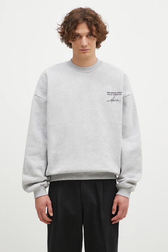 Clothing MKI MIYUKI ZOKU sweatshirt Resort Crewneck Sweat RESORT.CREWNECK.SWEAT gray