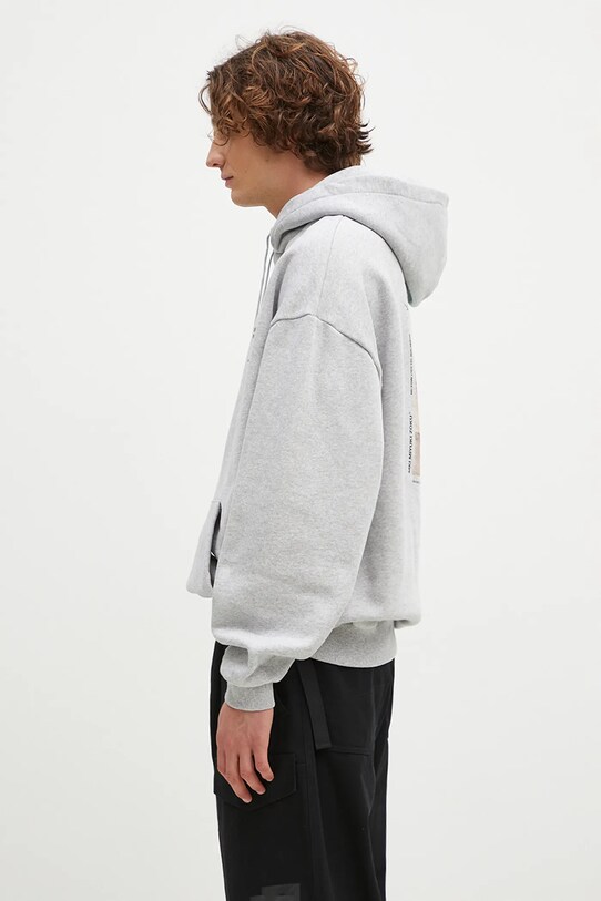 MKI MIYUKI ZOKU bluza Resort Hoody RESORT.HOODY szary SS24