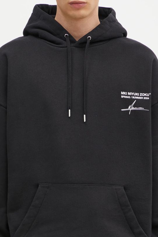 Суичър MKI MIYUKI ZOKU Resort Hoody черен RESORT.HOODY